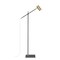 Z-Lite Calumet 1 Light Floor Lamp, Matte Black & Olde Brass & Olde Brass 814FL-MB-OBR - alternate 2